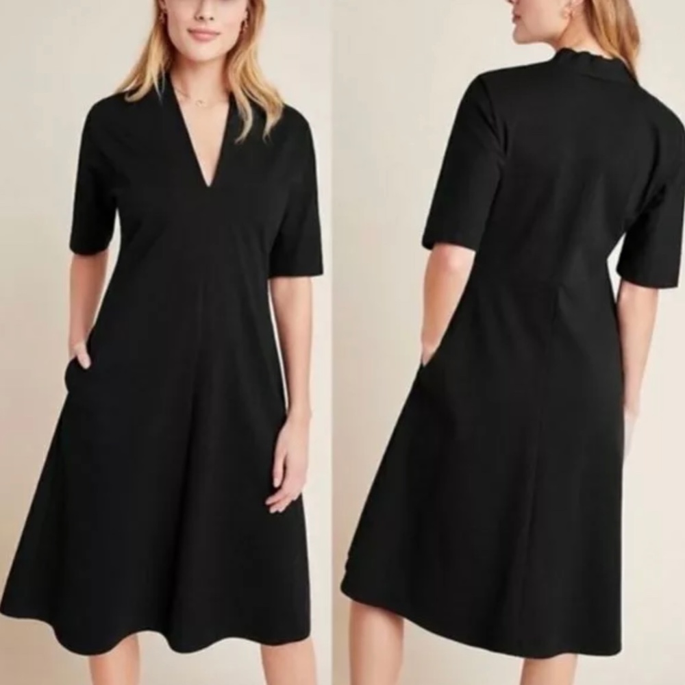 New Anthropologie Allura Midi Dress XS